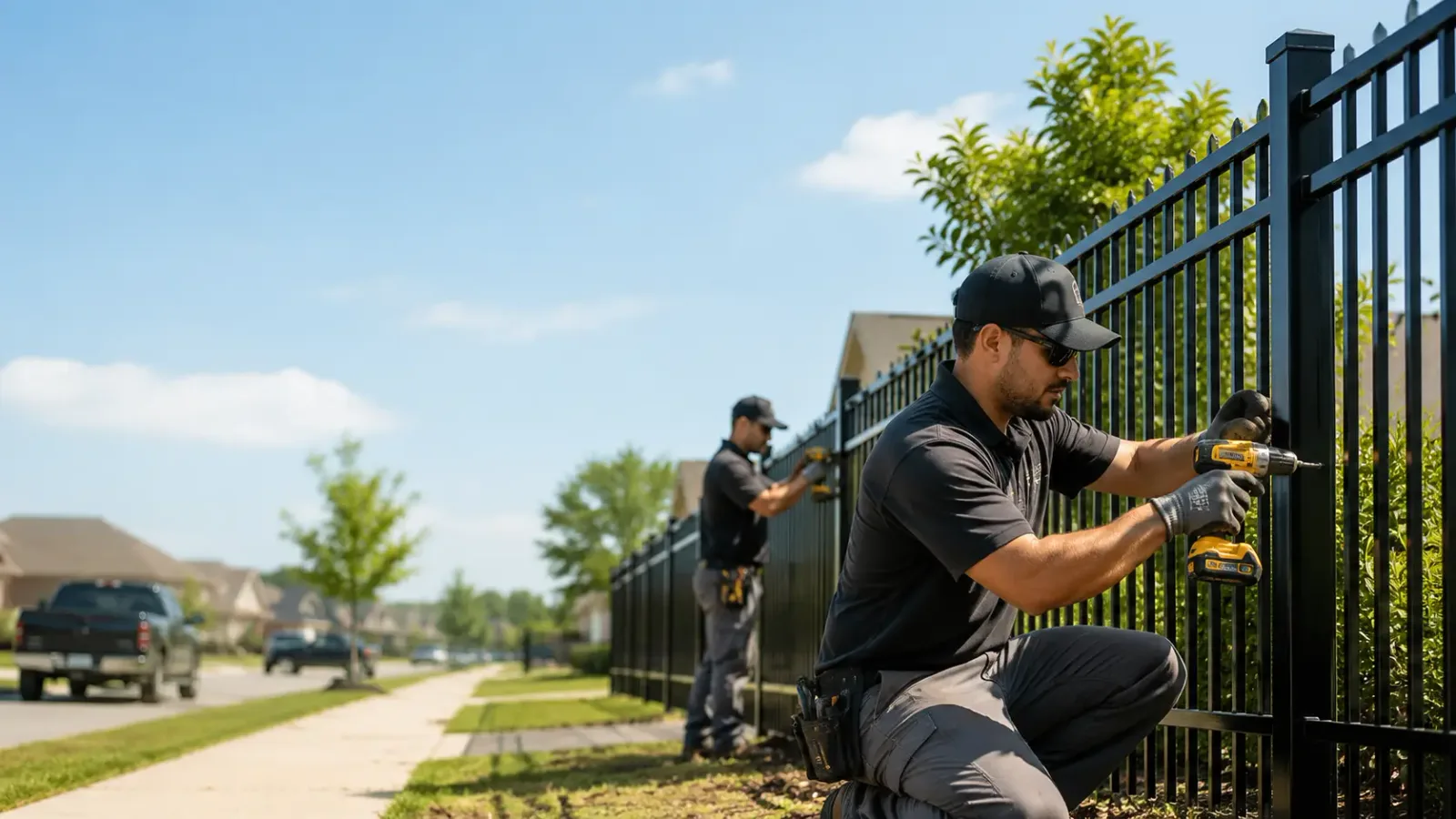 Metal Fence Installation in Nobleboro, ME